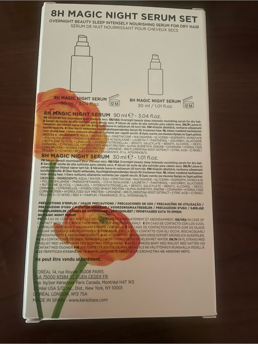 Kérastase Nutritive Hair Serum Set - Picture 2 of 3
